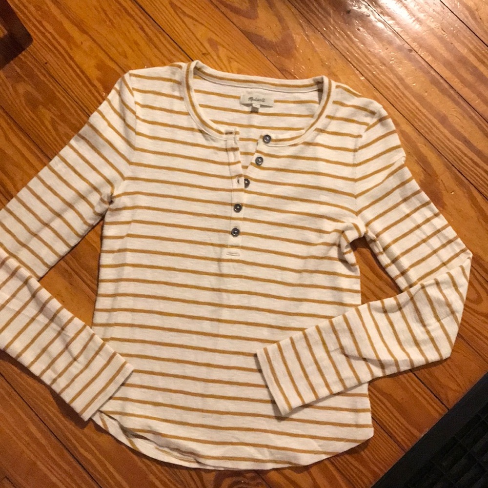 NWOT madewell striped top